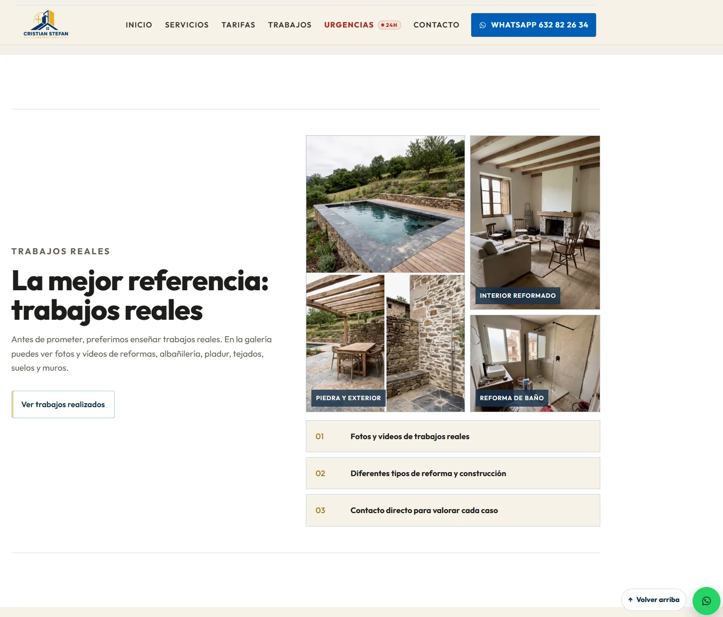Galería de obras y reformas de Cristian Stefa Constructora